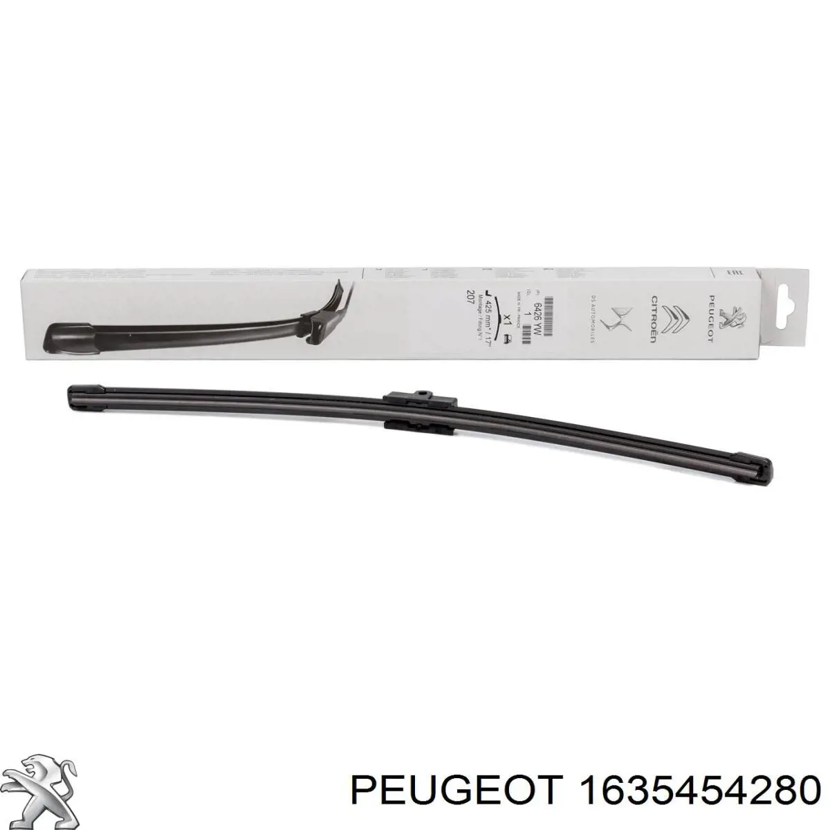 Do koszyka 0071718335 Fiat/Alfa/Lancia Pióro wycieraczki szyby przedniej, zestaw (2 szt.)