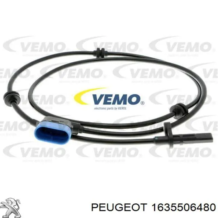 Czujnik ABS przedni Peugeot/Citroen 1635506480 cena, od 21,47 USD