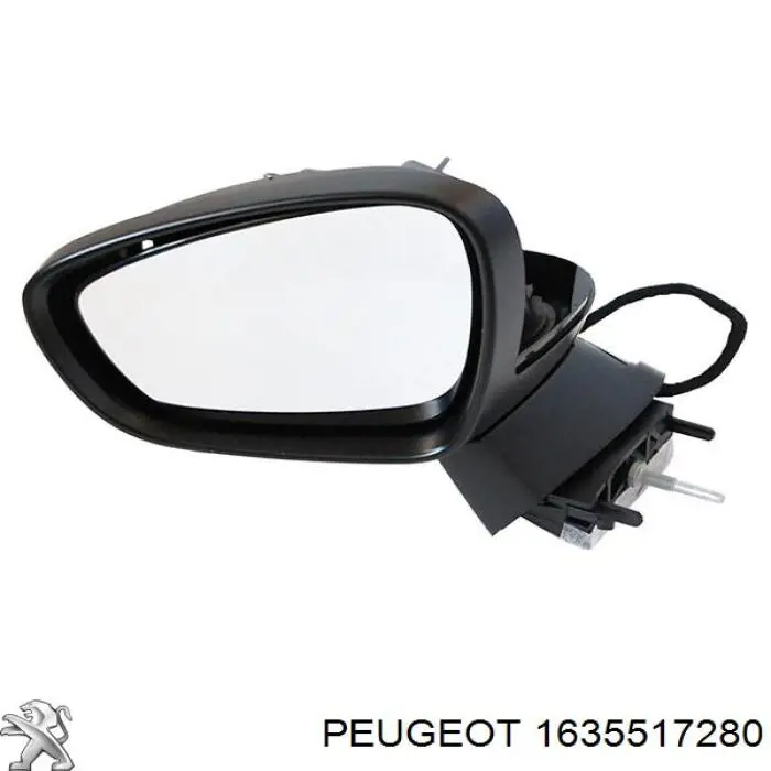 Do koszyka 1608534580 Peugeot/Citroen Lusterko wsteczne lewe