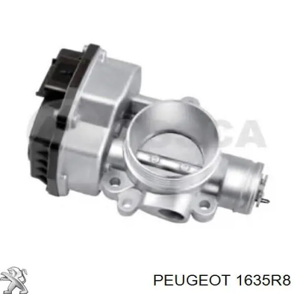 Przepustnica, komplet Peugeot/Citroen 1635R8 cena, od 96,55 USD