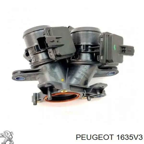 Przepustnica, komplet Peugeot/Citroen 1635V3 cena, od 42,56 USD