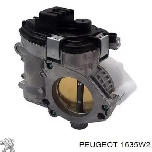 Przepustnica, komplet Peugeot/Citroen 1635W2 cena, od 57,89 USD