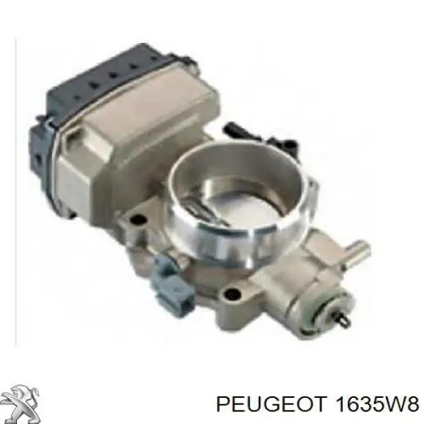 Przepustnica, komplet 1635W8 Peugeot/Citroen
