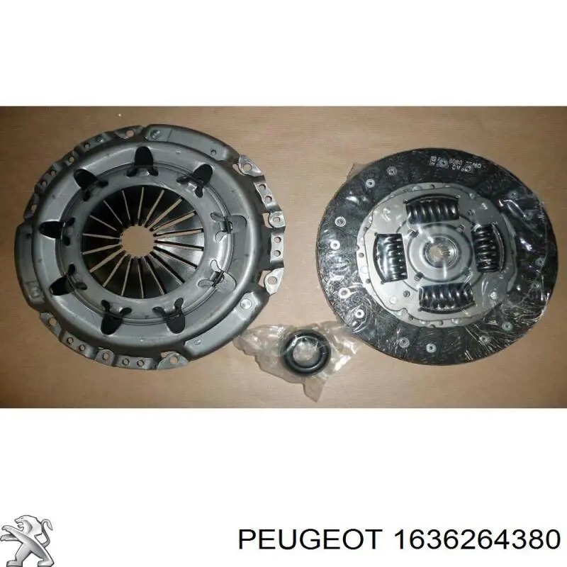 Zestaw sprzęgła (3 części) Peugeot/Citroen 1636264380 cena, od 92,70 USD