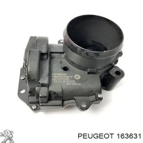 Przepustnica, komplet Peugeot/Citroen 163631 cena, od 148,12 USD