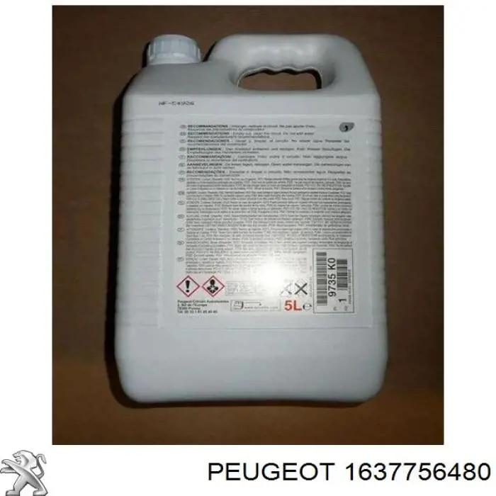 Do koszyka 1637756480 Peugeot/Citroen Ciecz chłodząca