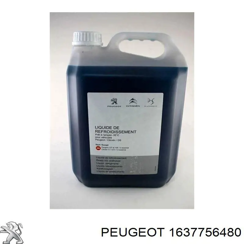 Ciecz chłodząca 1637756480 Peugeot/Citroen