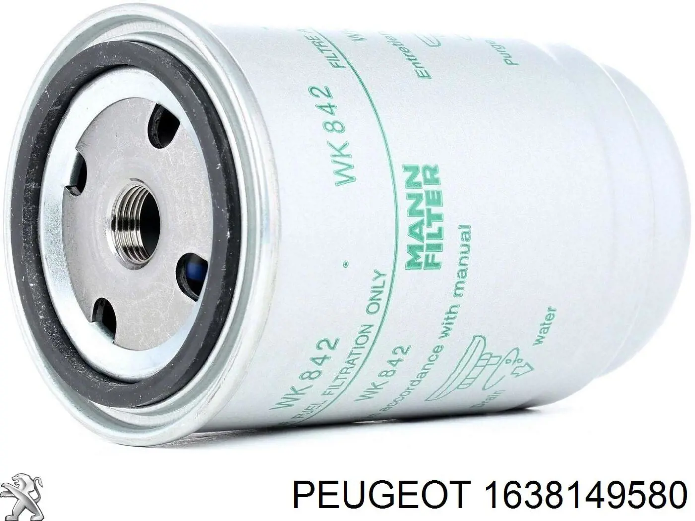 Filtr paliwa Peugeot/Citroen 1638149580