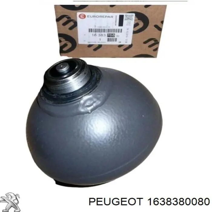 Do koszyka 1638380080 Peugeot/Citroen Akumulator hydrauliczny amortyzatorów przedni