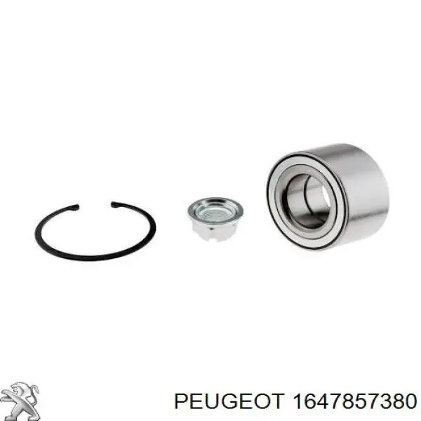 1647857380 Peugeot/Citroen Łożysko piasty przedniej