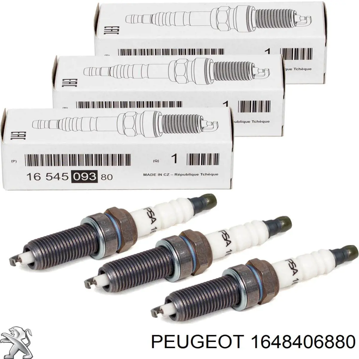 Świeca zapłonowa Peugeot/Citroen 1648406880 cena, od 15,90 USD