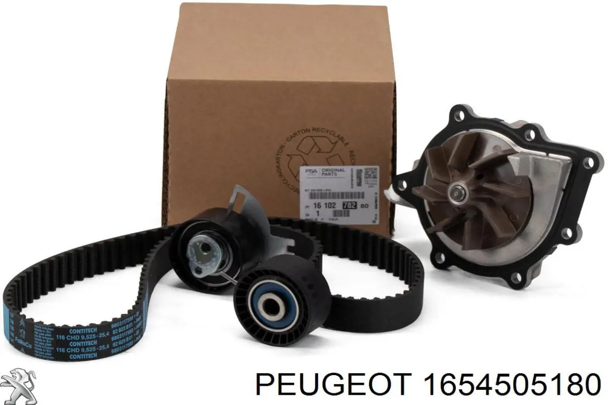 Do koszyka 1654505180 Peugeot/Citroen Zestaw naprawczy wtryskiwacza
