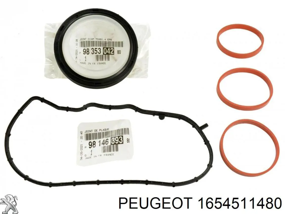 1654511480 Peugeot/Citroen Pasek rozrządu, zestaw