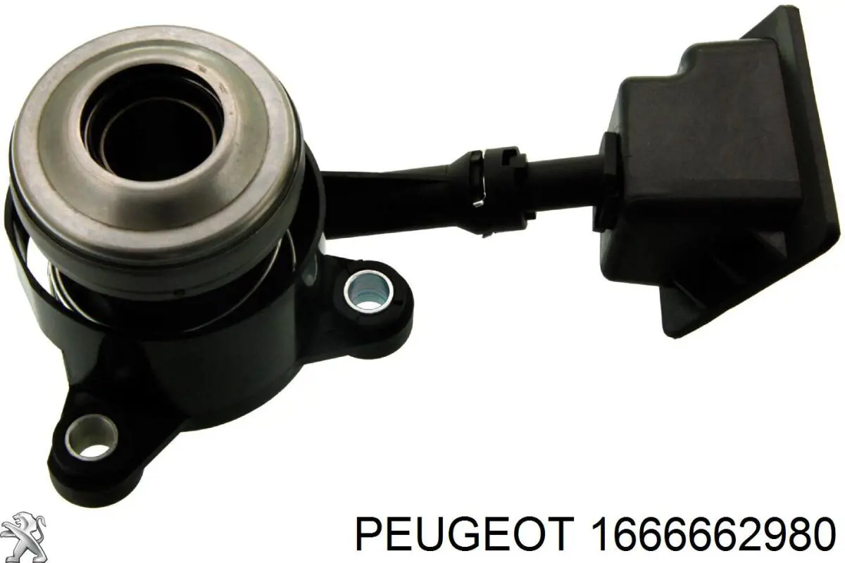 Do koszyka 1666662980 Peugeot/Citroen Cylinder roboczy sprzęgła (wysprzęglik) w komplecie z łożyskiem wyciskowym