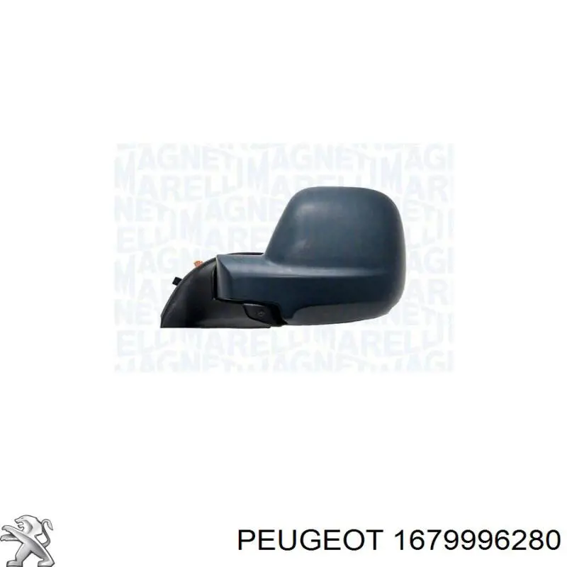 1679996280 Peugeot/Citroen Lusterko wsteczne lewe