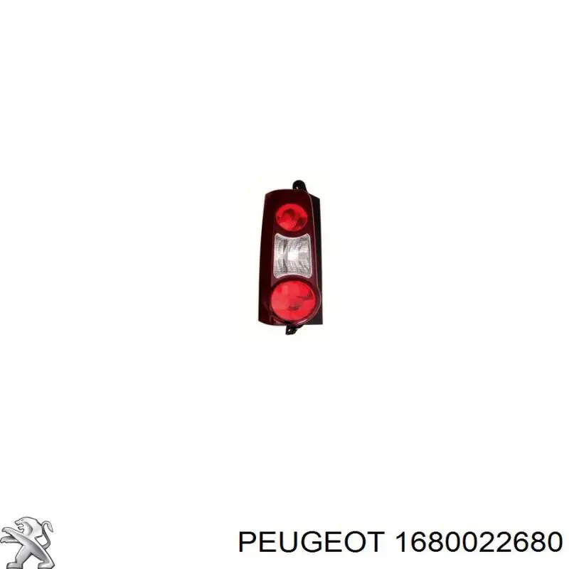 1680022680 Peugeot/Citroen Lampa zespolona tylna lewa