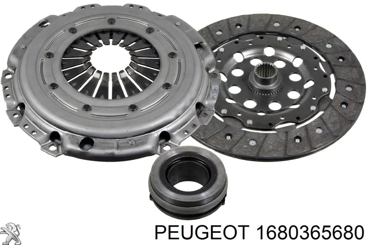Zestaw sprzęgła (3 części) Peugeot/Citroen 1680365680 cena, od 154,98 USD