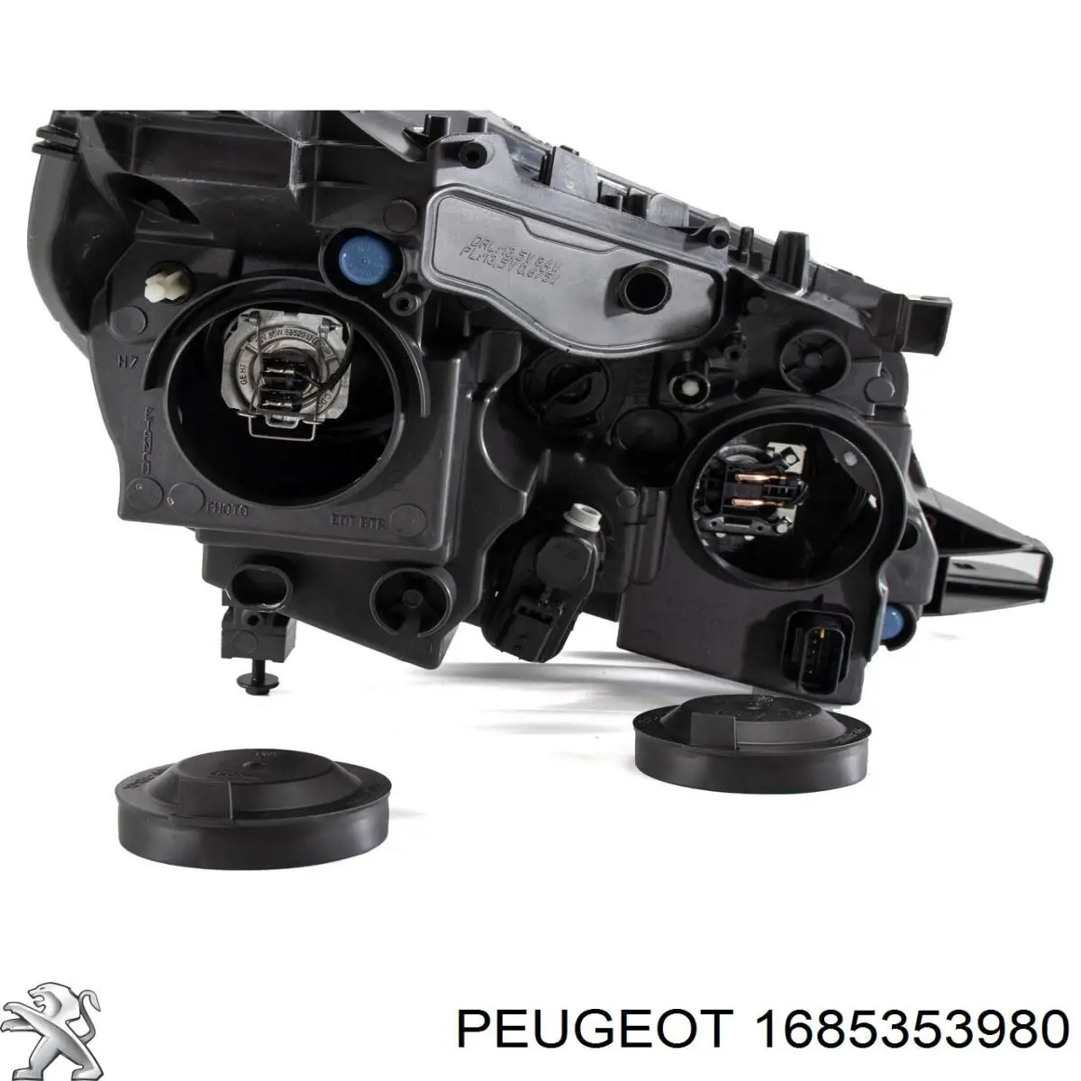 9814749080 Peugeot/Citroen Reflektor lewy