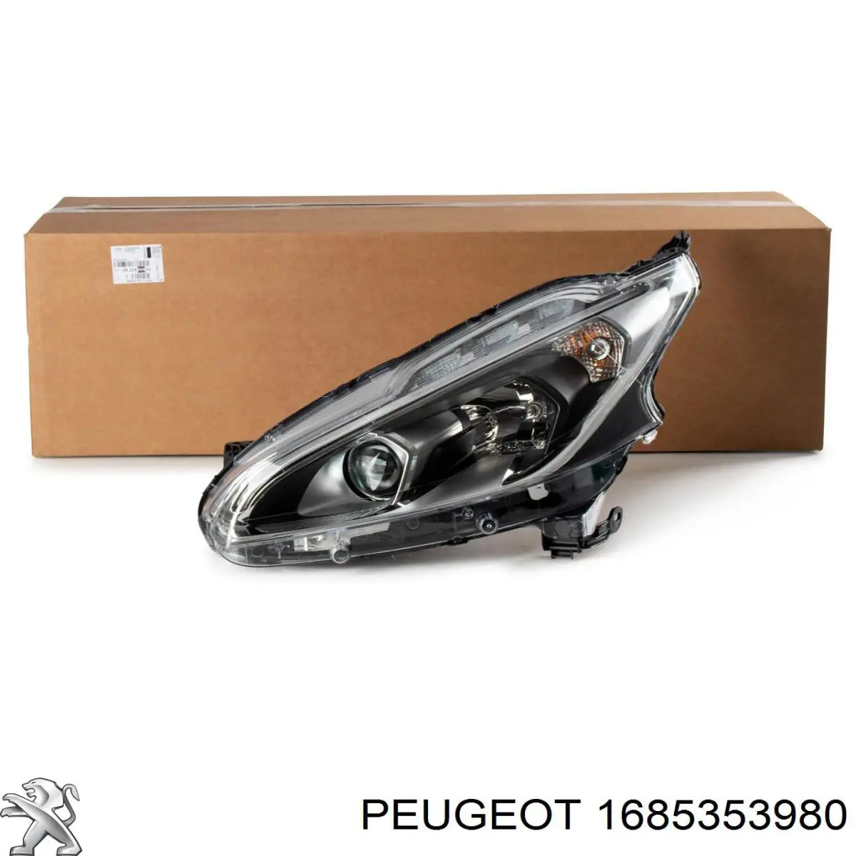 Reflektor lewy 1685353980 Peugeot/Citroen