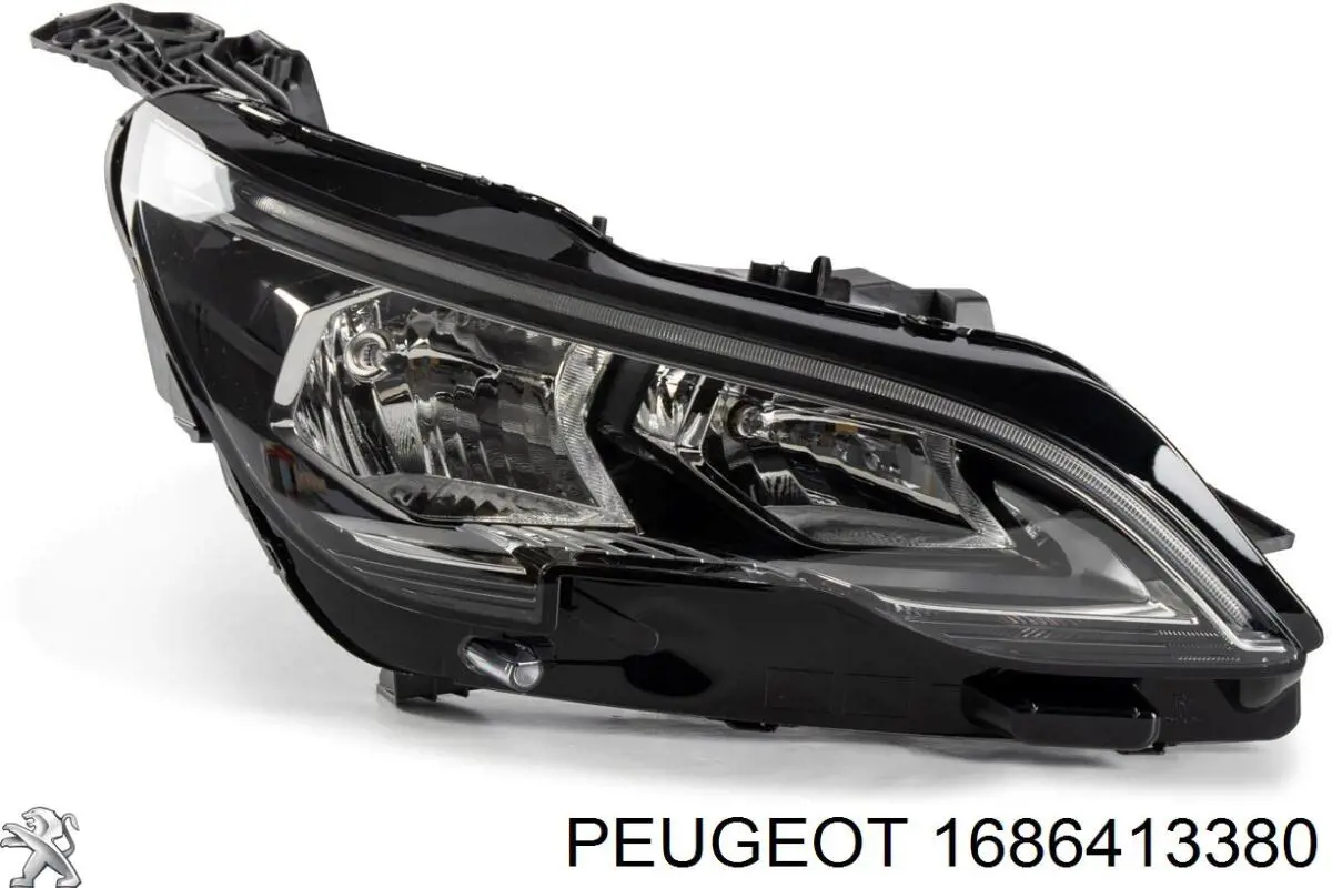 Reflektor prawy Peugeot 5008 II