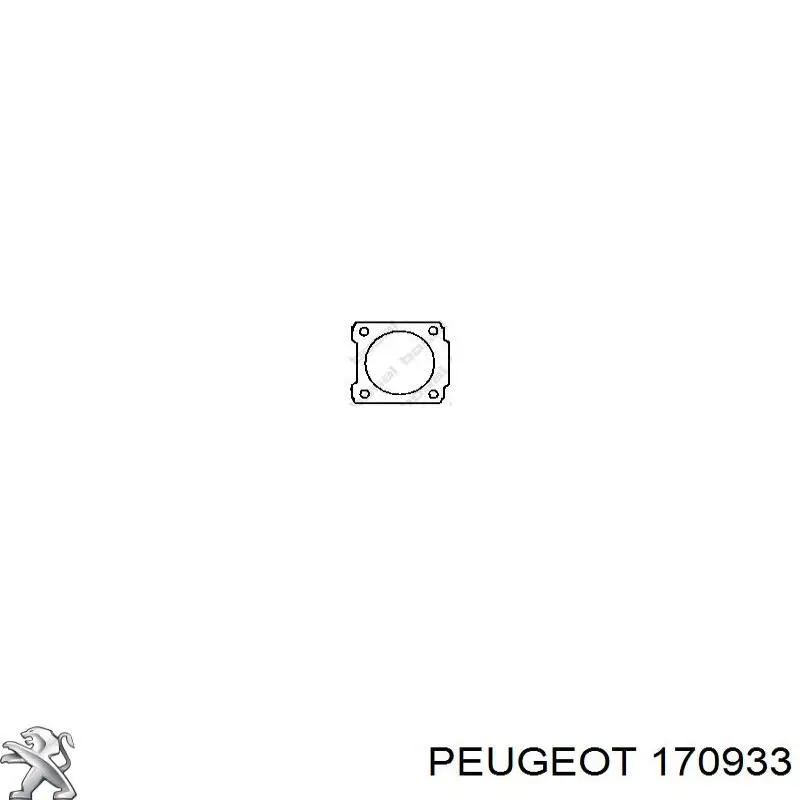 Uszczelka rury odbiornika tłumika Peugeot/Citroen 170933 cena, od 9,37 USD