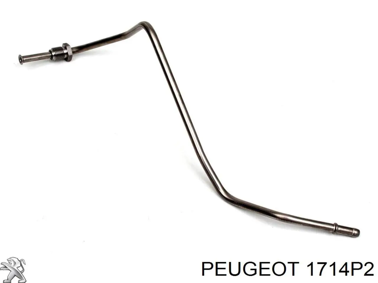 Rurka czujnika ciśnienia spalin Peugeot/Citroen 1714P2 cena, od 41,56 USD