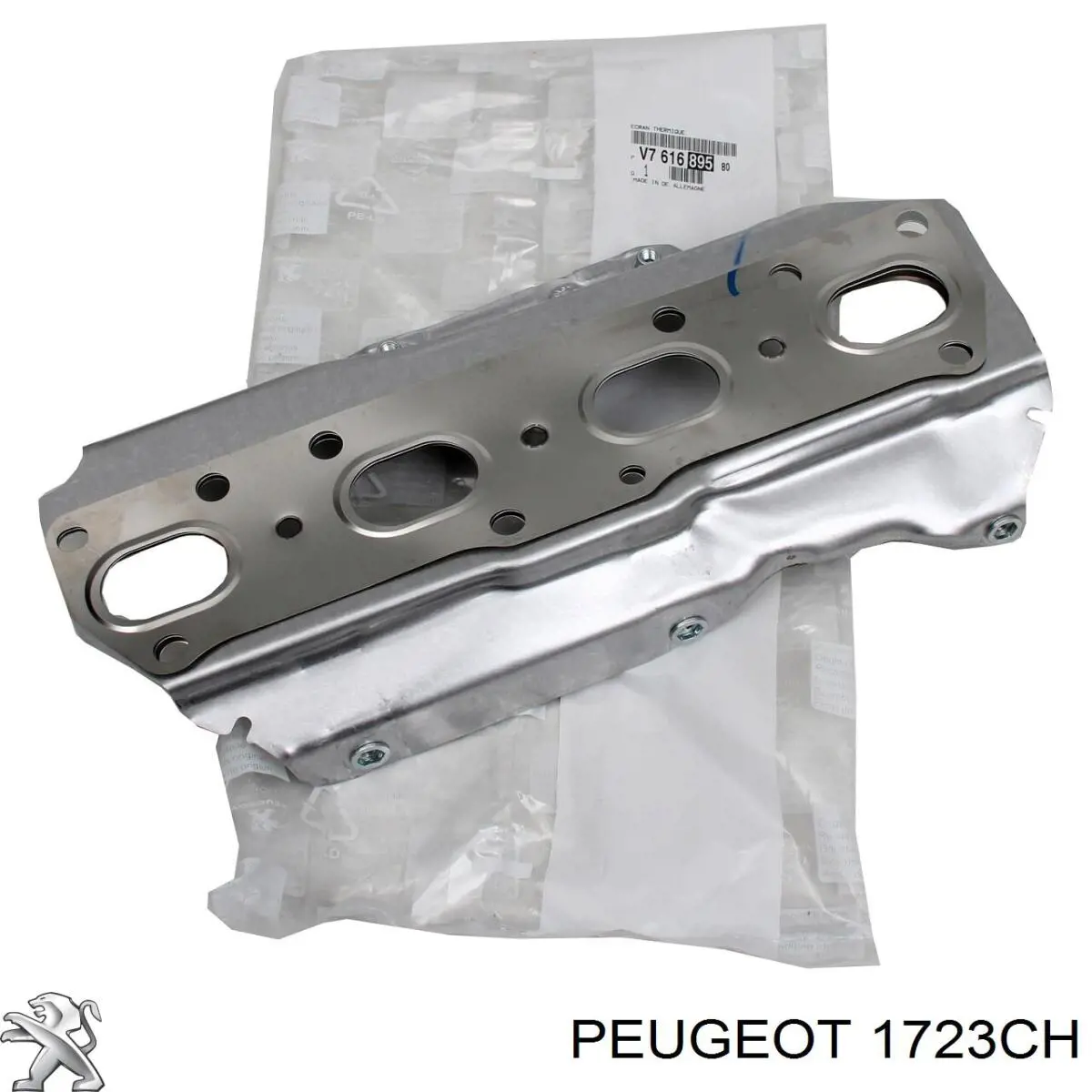 Do koszyka 1723CH Peugeot/Citroen Uszczelka kolektora wydechowego