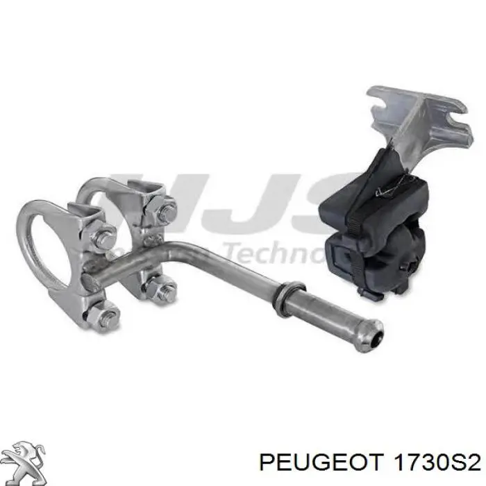 Tłumik, tylna część Peugeot/Citroen 1730S2 cena, od 89,14 USD