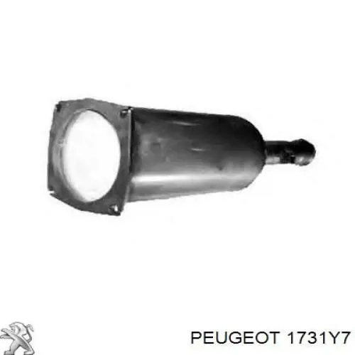 Do koszyka 208A00763R Renault (RVI) Filtr cząstek stałych układu wydechowego