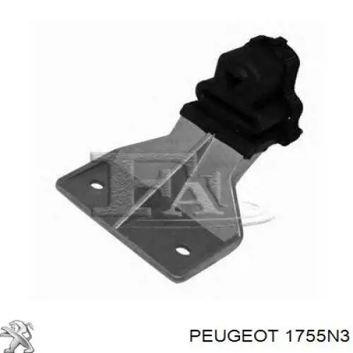 1755N3 Peugeot/Citroen Poduszka mocowania tłumika