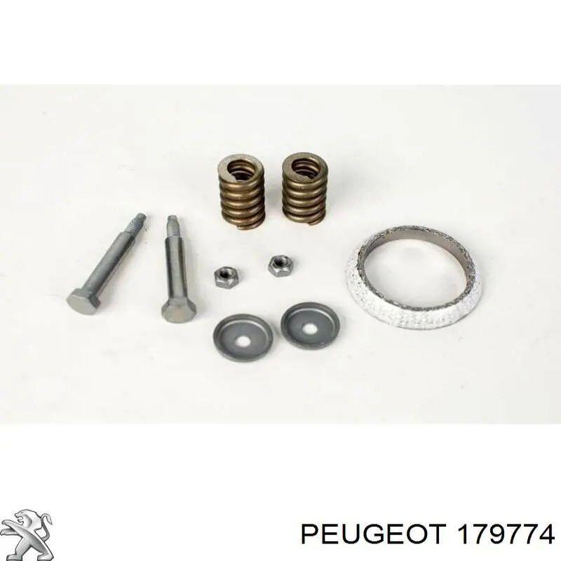 Uszczelka rury odbiornika tłumika Peugeot/Citroen 179774