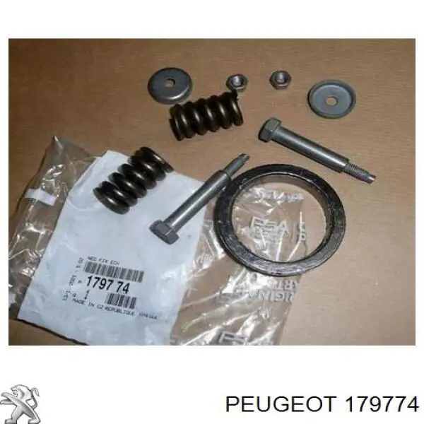 Do koszyka 179774 Peugeot/Citroen Uszczelka rury odbiornika tłumika