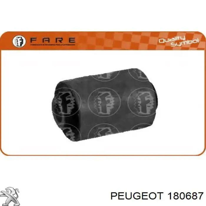 180687 Peugeot/Citroen Poduszka (podpora) silnika tylna