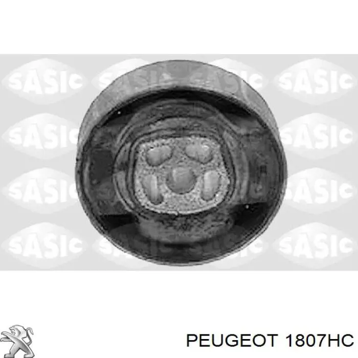 Do koszyka 1807Q5 Peugeot/Citroen Poduszka (podpora) silnika tylna