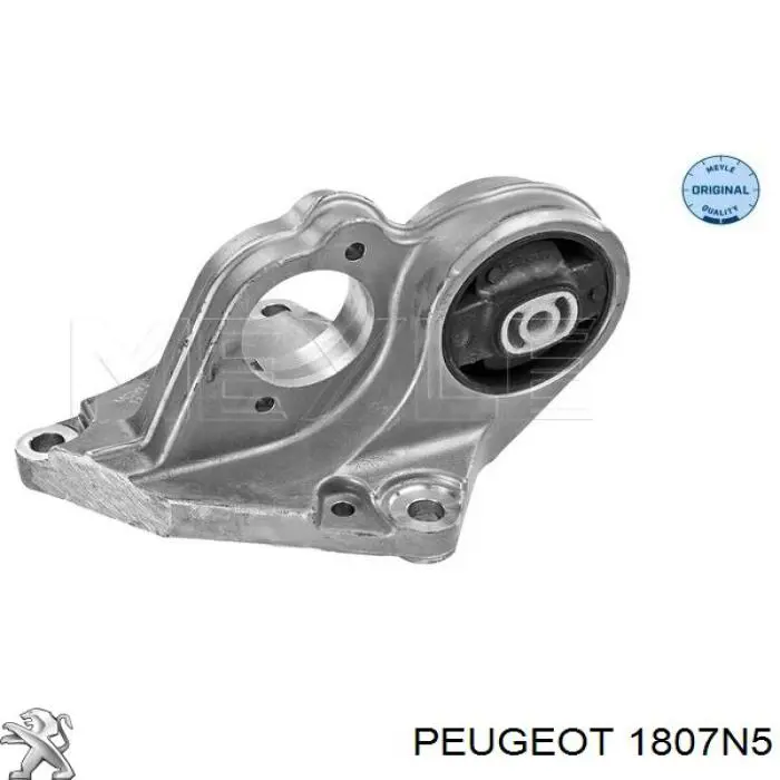 Do koszyka 1807N5 Peugeot/Citroen Poduszka (podpora) silnika tylna