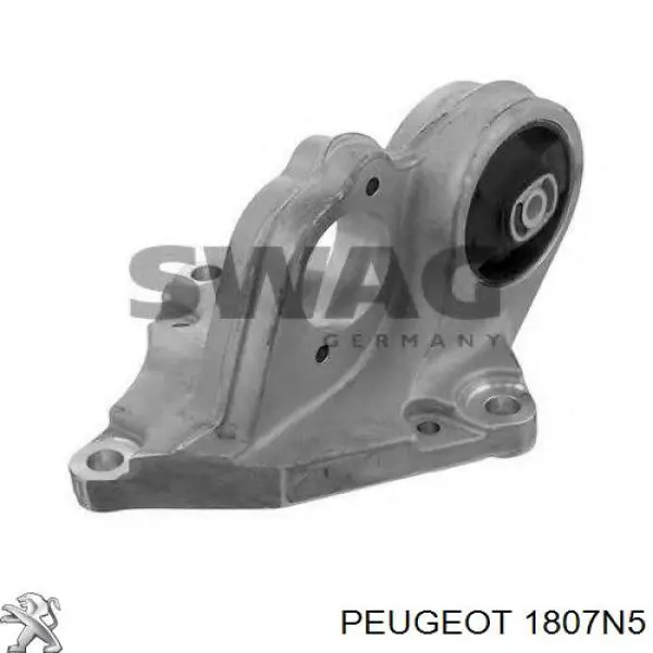 Poduszka (podpora) silnika tylna Peugeot/Citroen 1807N5