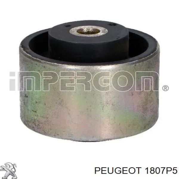 Do koszyka 1807P5 Peugeot/Citroen Poduszka (podpora) silnika tylna
