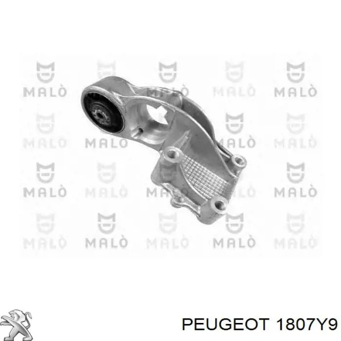 Do koszyka 1807Y9 Peugeot/Citroen Poduszka (podpora) silnika tylna