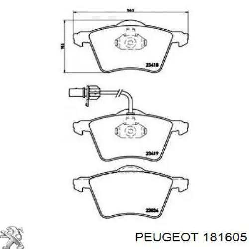 Poduszka (podpora) silnika tylna do Peugeot 605  6B