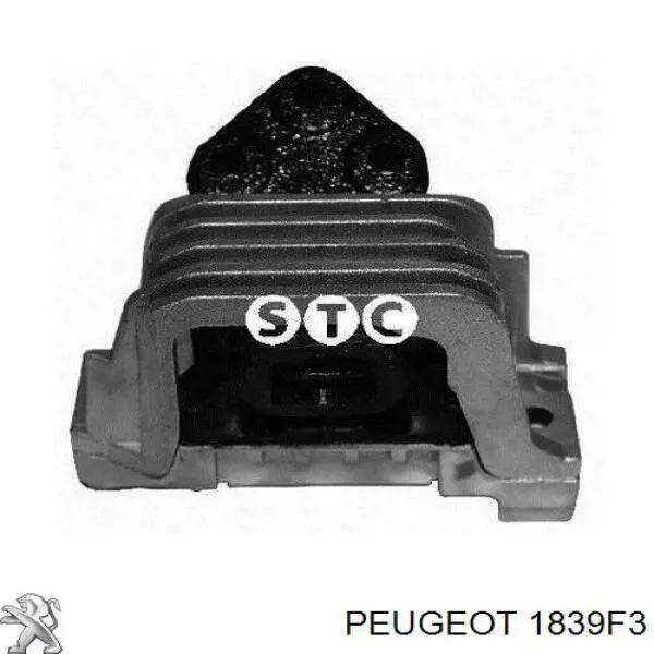 Poduszka (podpora) silnika prawa Peugeot/Citroen 1839F3 cena, od 65,48 USD