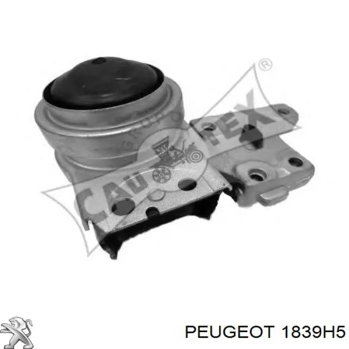 Do koszyka 1839H5 Peugeot/Citroen Poduszka (podpora) silnika prawa