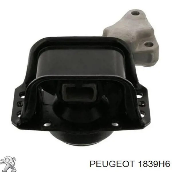 Do koszyka 1839H6 Peugeot/Citroen Poduszka (podpora) silnika prawa
