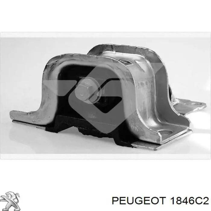 1846C2 Peugeot/Citroen Poduszka (podpora) silnika lewa