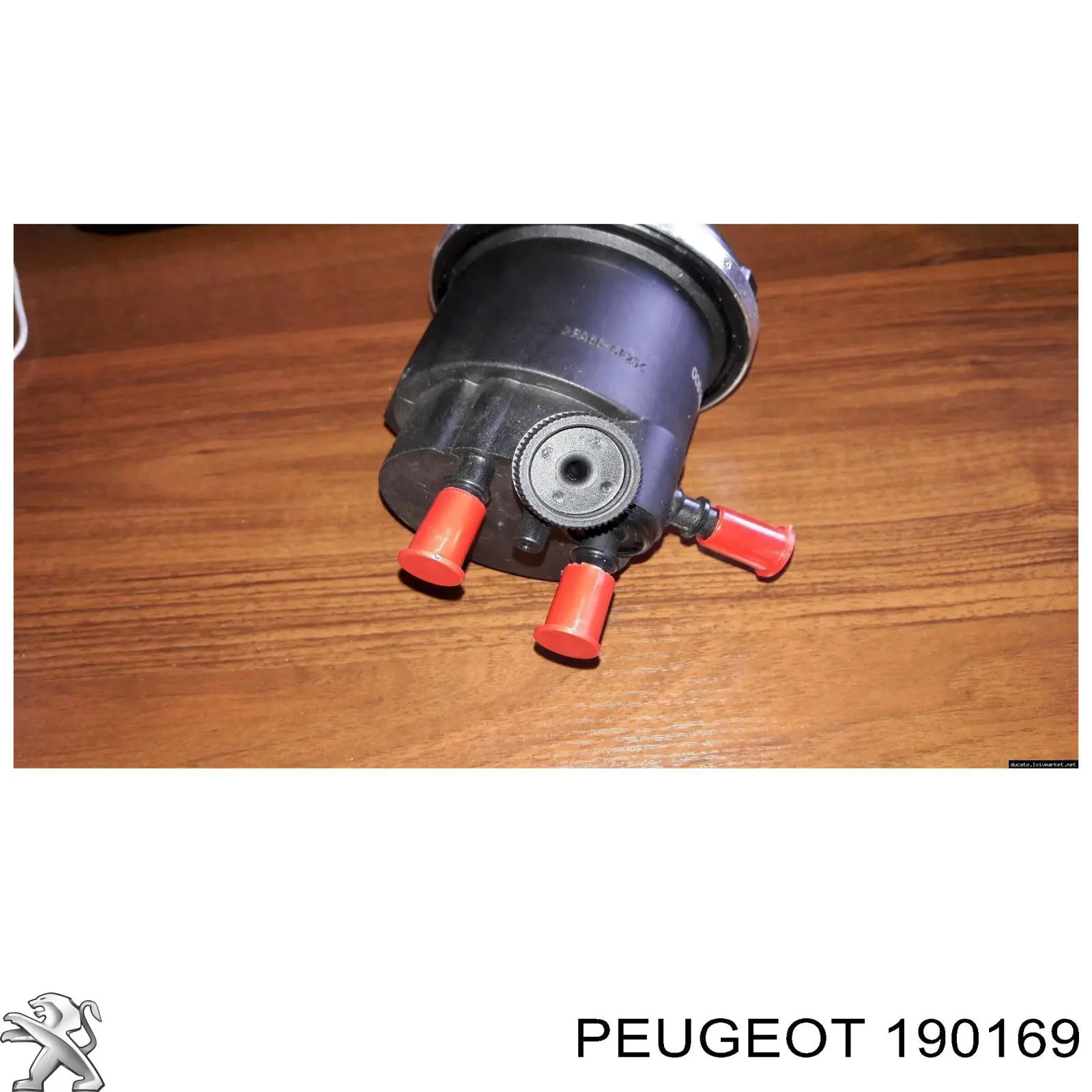 Do koszyka 190169 Peugeot/Citroen Obudowa filtra paliwa