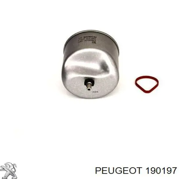 190197 Peugeot/Citroen Obudowa filtra paliwa