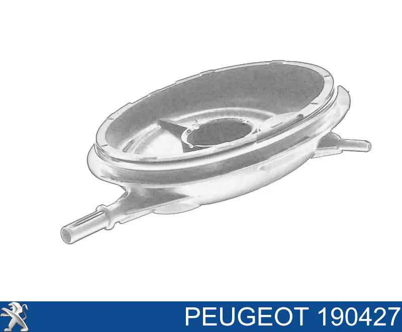 Do koszyka 190427 Peugeot/Citroen Pokrywa obudowy filtra paliwa