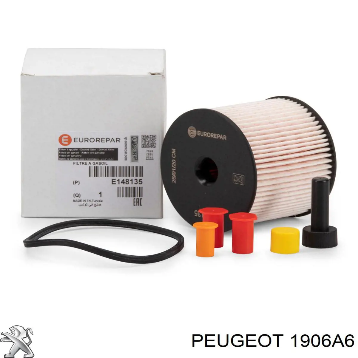 Do koszyka 1906A6 Peugeot/Citroen Filtr paliwa