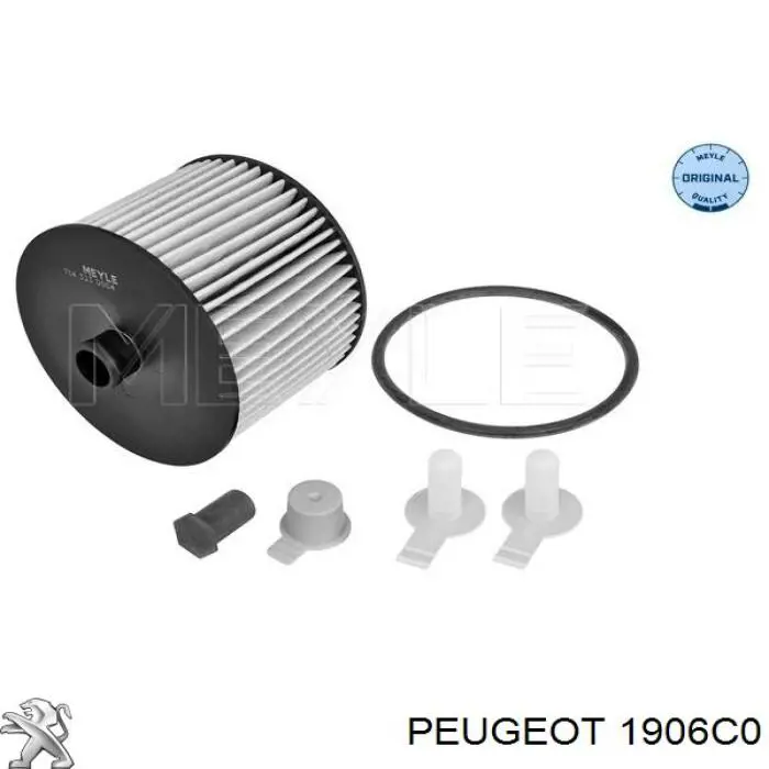 Do koszyka 1906C0 Peugeot/Citroen Filtr paliwa