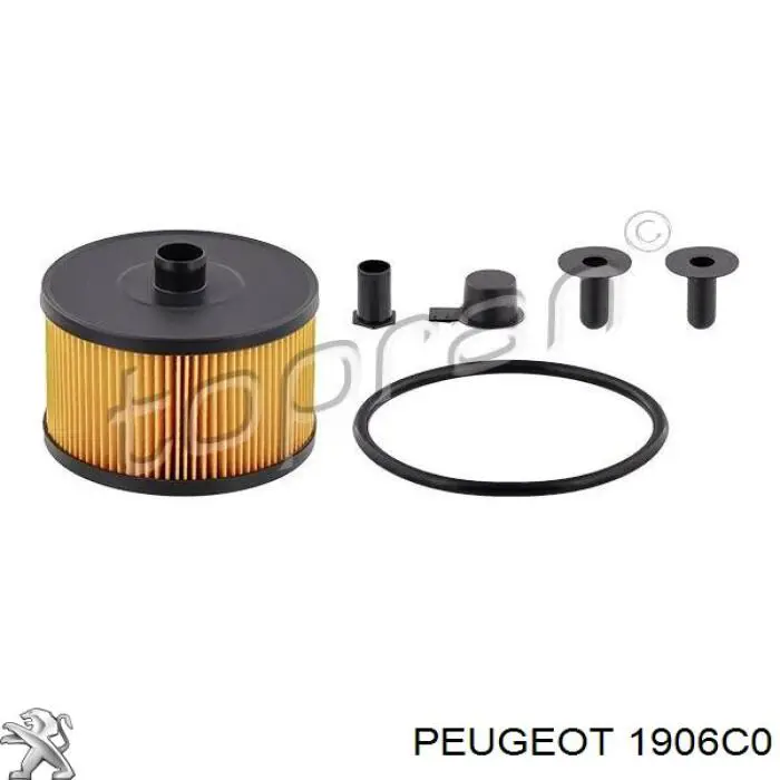 Filtr paliwa 1906C0 Peugeot/Citroen