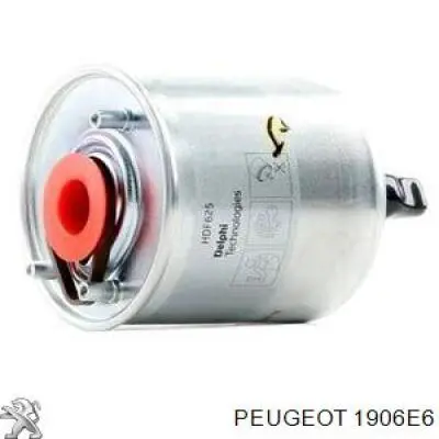 Do koszyka 1906E6 Peugeot/Citroen Obudowa filtra paliwa